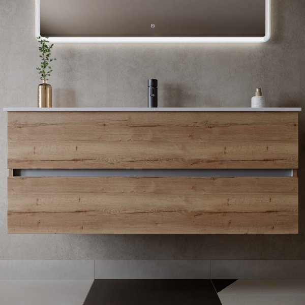 Тумба под раковину Sancos  Urban UR120-1EG дуб галифакс натуральный